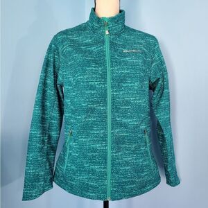 Eddie Bauer Teal Full-Zip Jacket